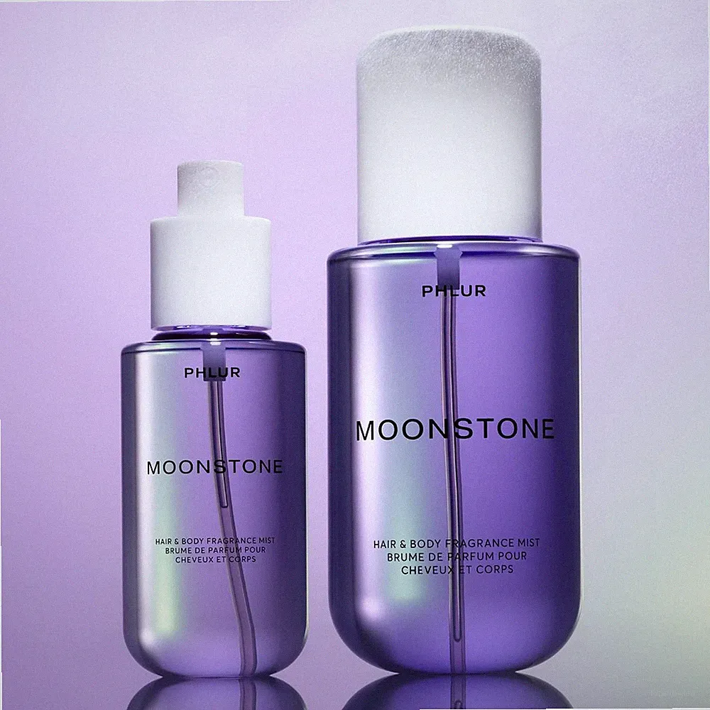 NIB PHLUR Moonstone Body & Hair perfum Fragrance spray Mist 8 oz & 3 oz