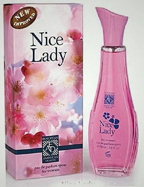 NICE LADY women's designer EDT 2.5 oz perfume