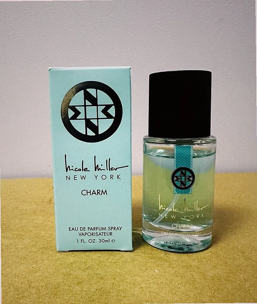 Nicole Miller New York Charm Perfume Spray Travel Mini 1.0 fl. oz./30 mL NIB