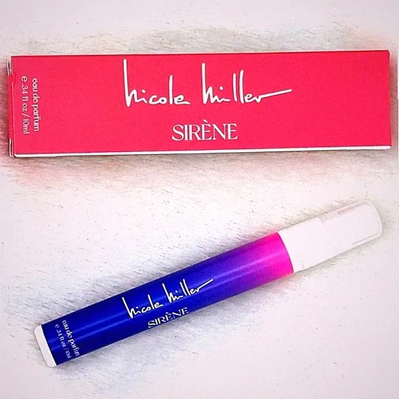 NICOLE MILLER Sirene - Eau de Parfum Fragrance - 10ml Perfume Travel Spray - NEW