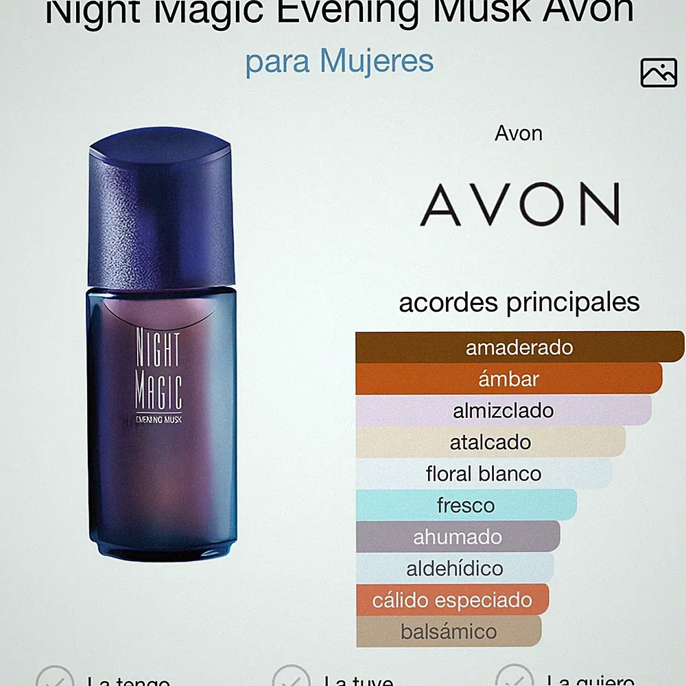NIGHT MAGIC EVENING MUSK by Avon ~ Cologne Spray Perfume ~ 1.7 fl oz