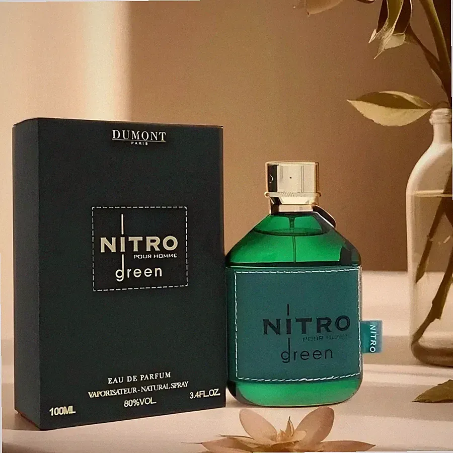 Nitro Green Eau De Parfum - Vibrant Weekend Fragrance - 3.4 Fl Oz