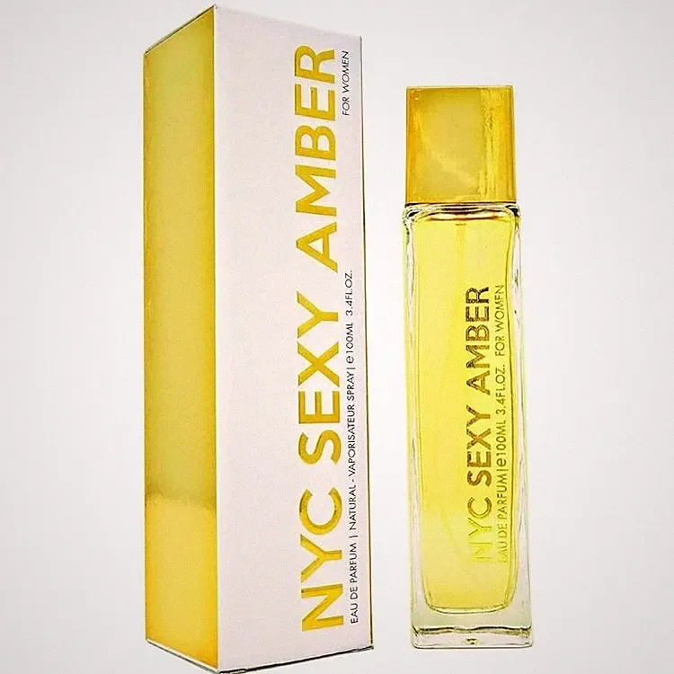 NYC SEXY AMBER for WOMEN designer 3.4 oz EDP perfume spray