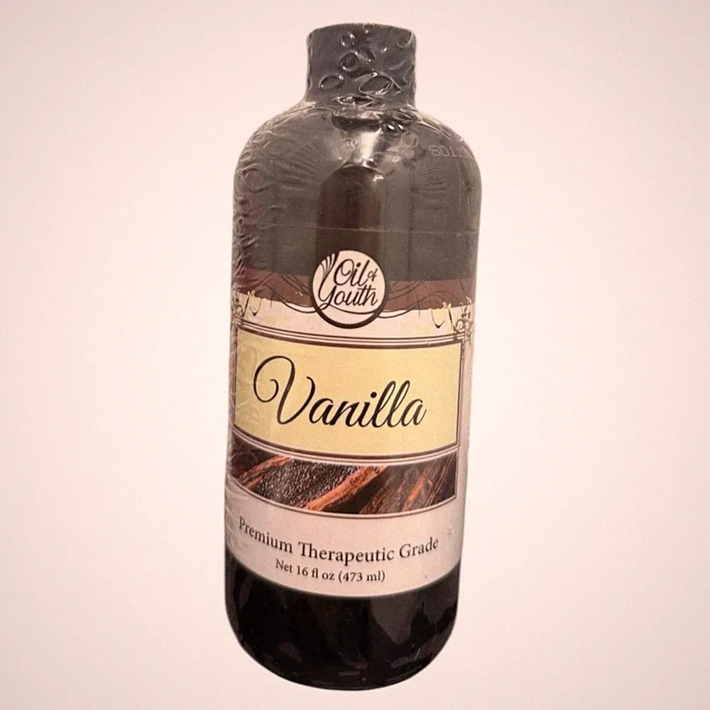 Oil of Youth Vanilla Premium Fragrance Oil Therapeutic Grade 16 oz / 473 ml