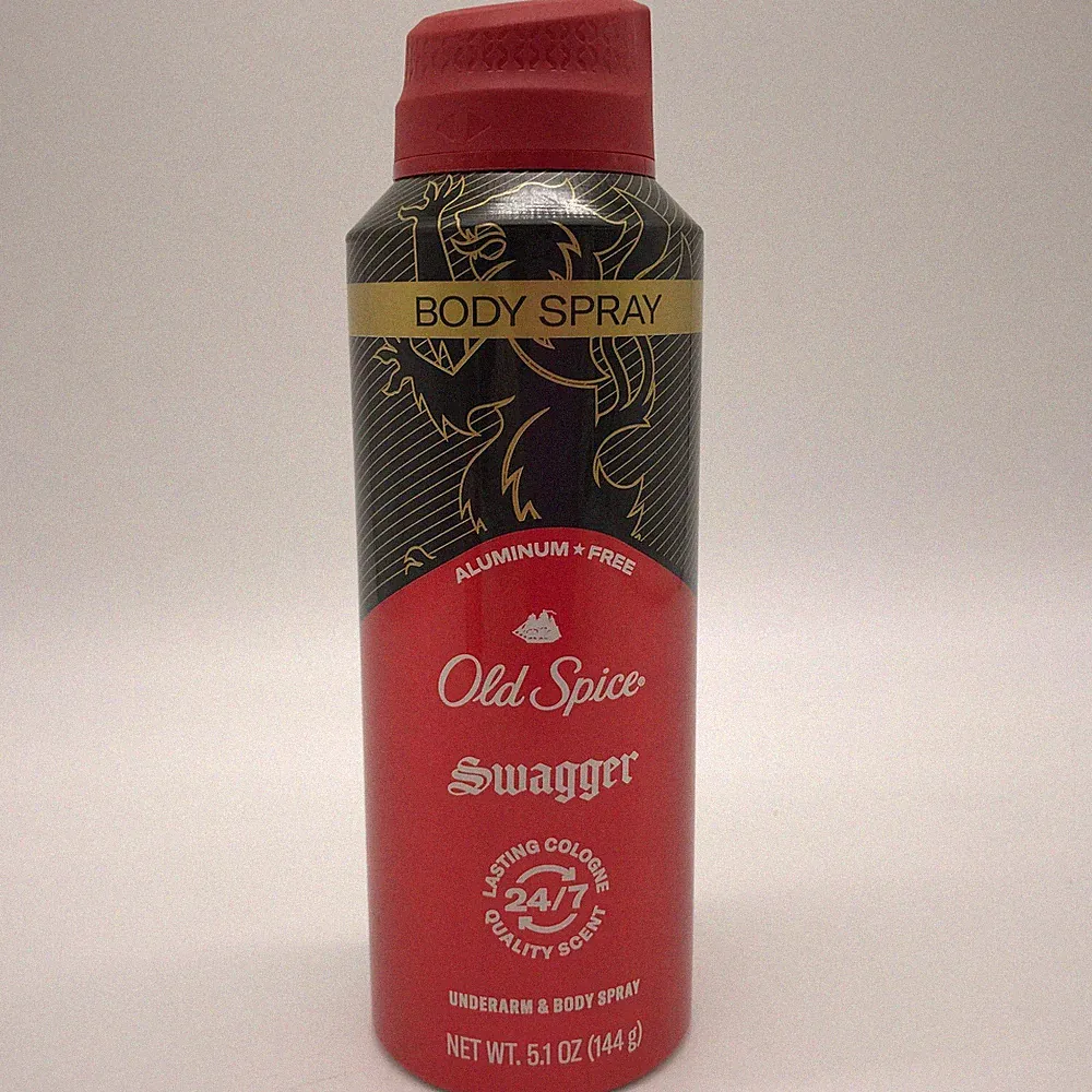 Old Spice Swagger Underarm& Body Lasting Cologne Spray. Quality Scent. 1 Bottle
