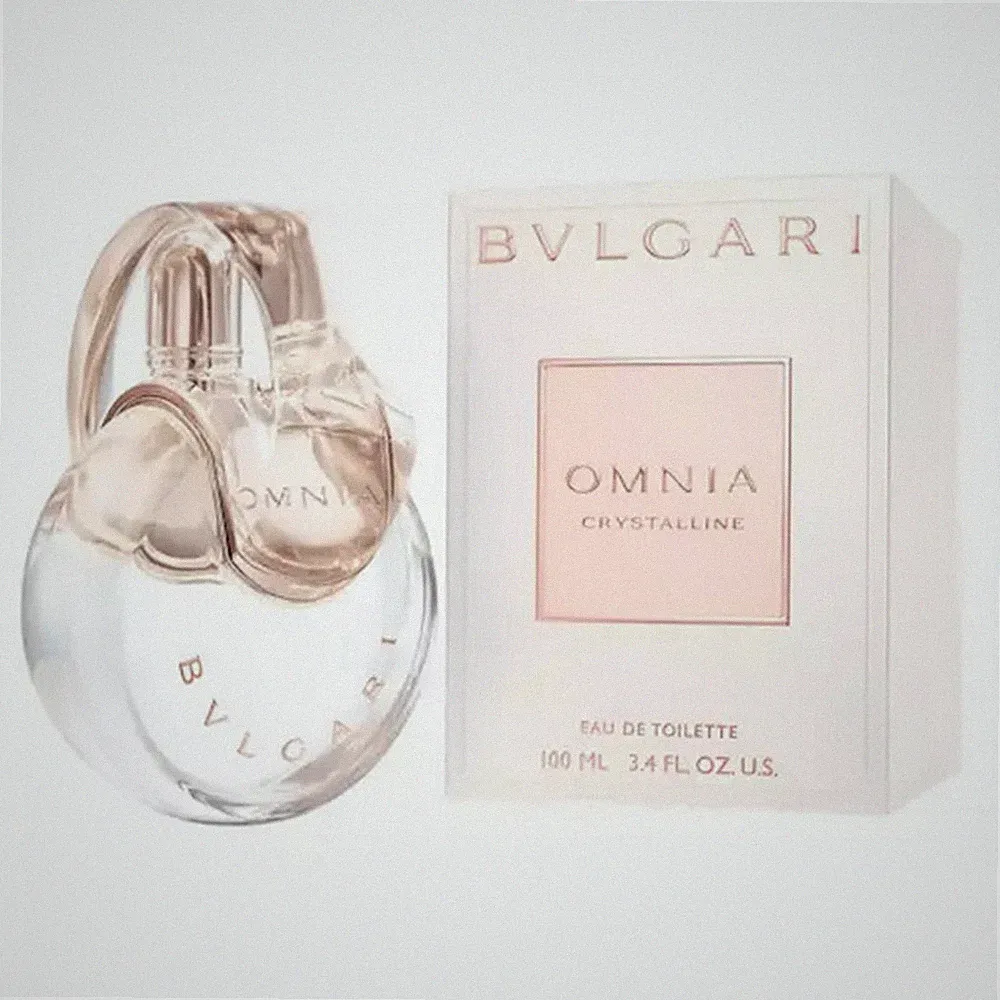 Omnia Crystalline by Bvlgari 3.4 oz EDT Perfume for Women New Sealed With Box