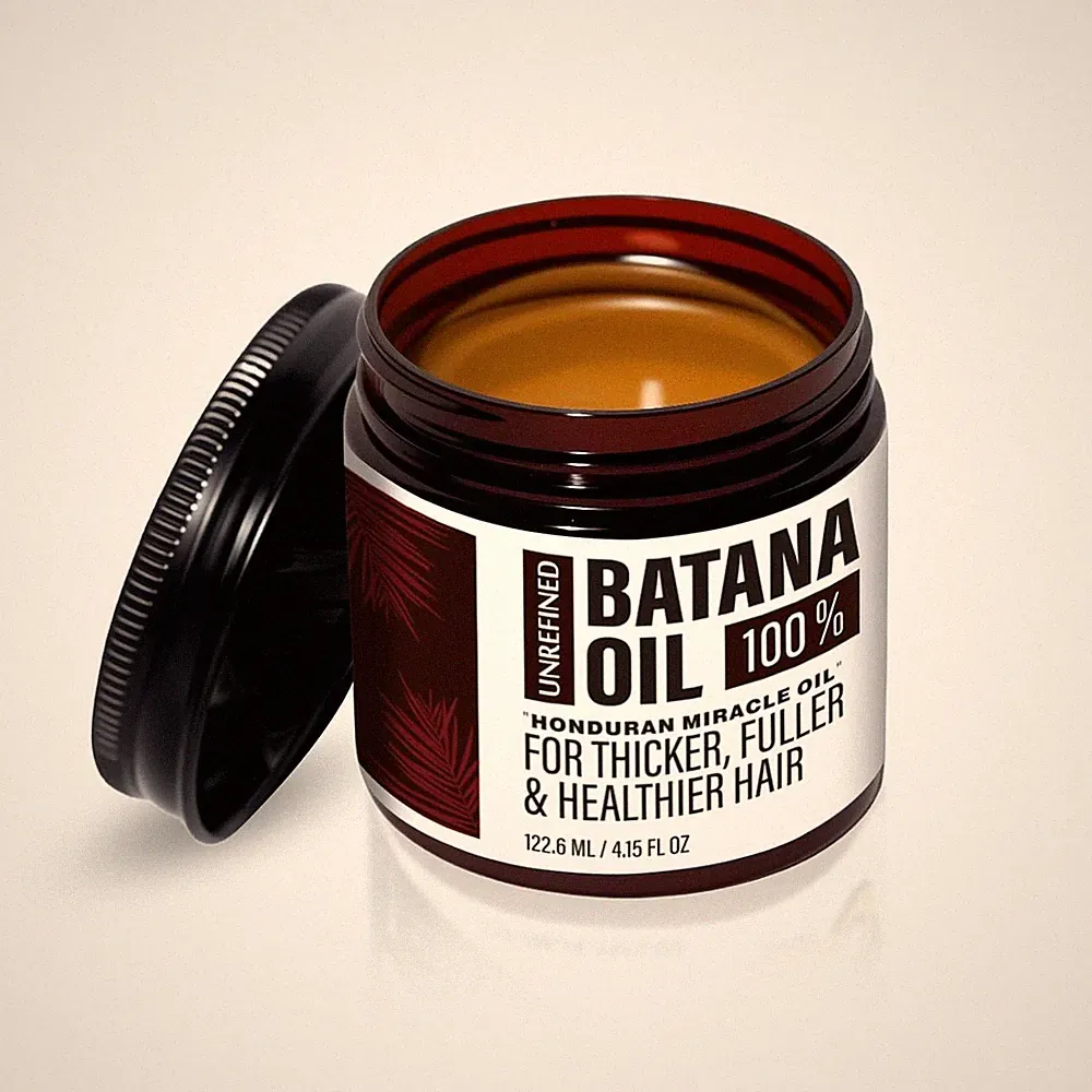 Organic Batana Oil for Hair Growth and Repair | 100% Pure, Unrefined Hair Tre