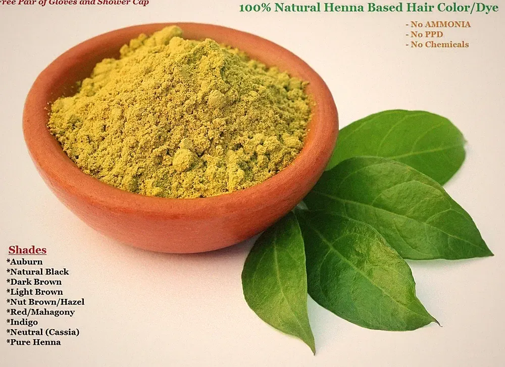 Organic Henna Powder Natural Hair Color Dye Conditioner Hair 100% Chemical Free