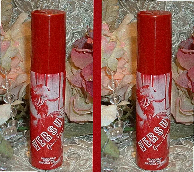 ORIGINAL Red Versus Versace Donna Perfume Body Deodorant Spray