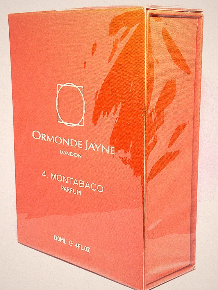Ormonde Jayne Montabaco Original Parfum 120ml Orange box Design
