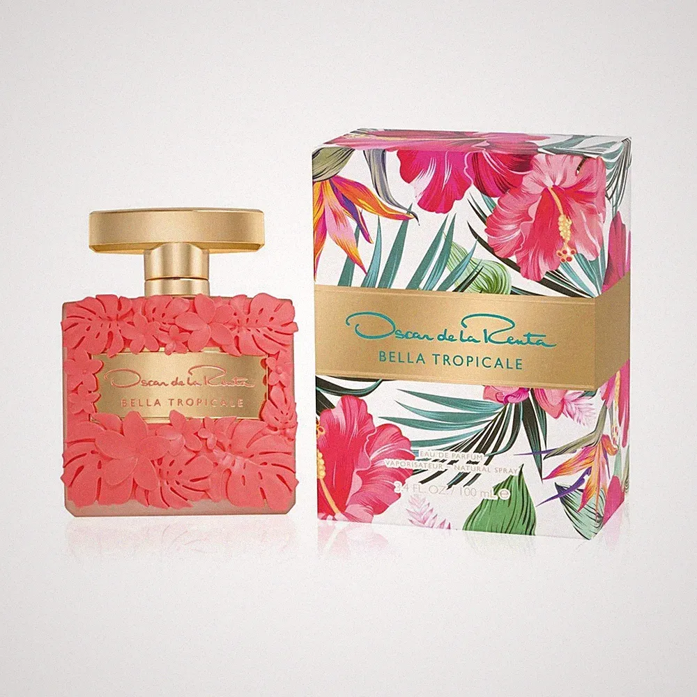 Oscar de la Renta Bella Tropicale Eau de Parfum Spray 3.4 fl oz Tropical Floral