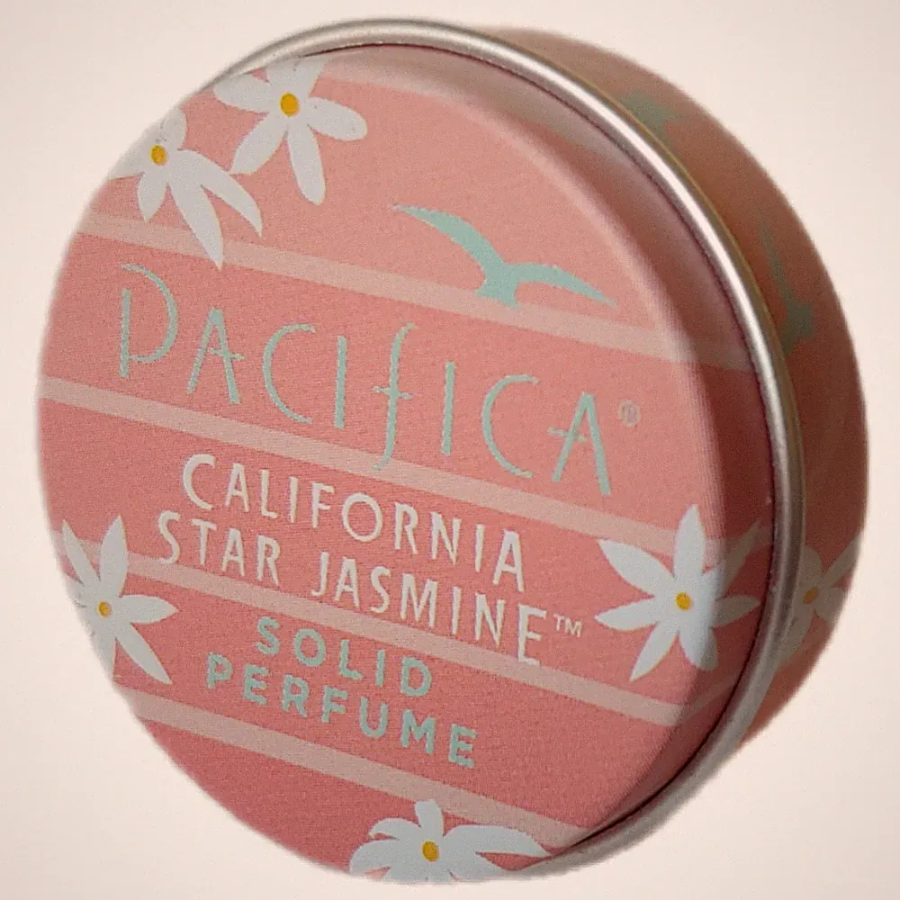 Pacifica California Star Jasmine Solid Perfume 0.33oz Round Tin Brand New No Box