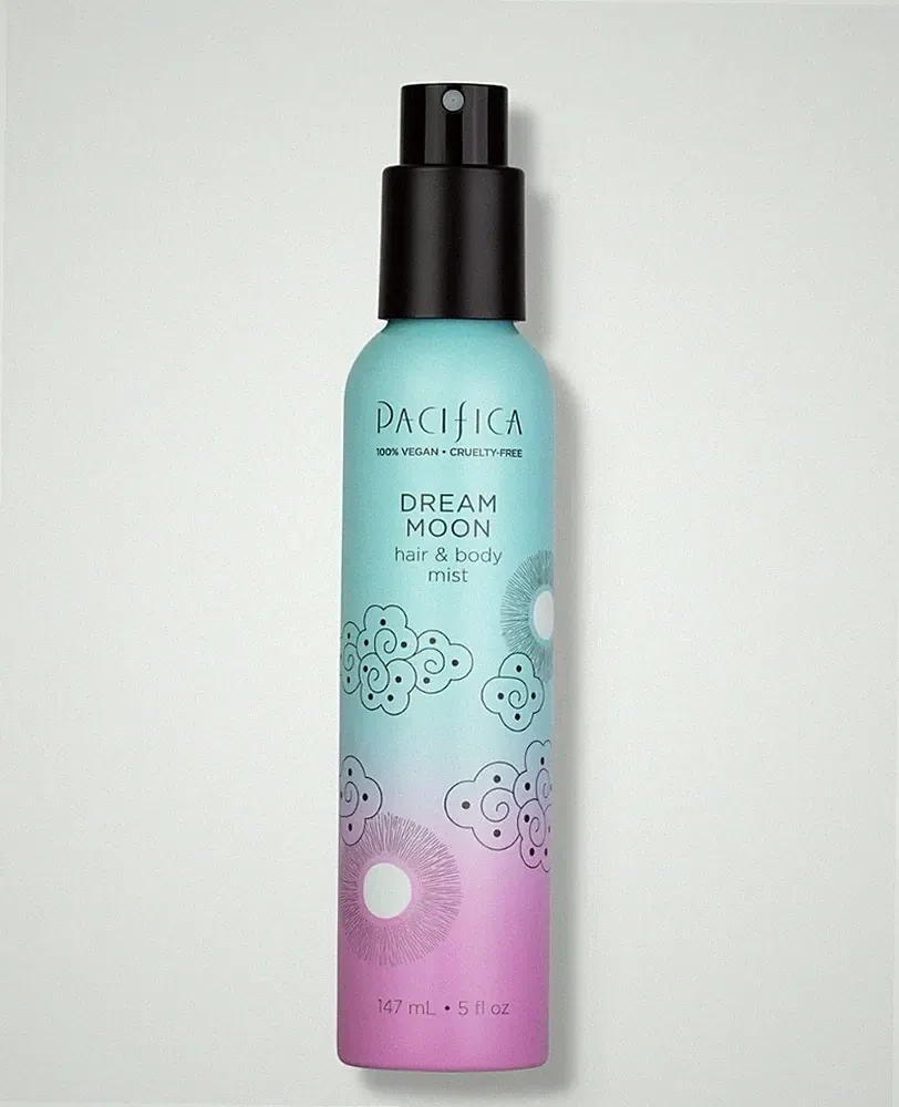 Pacifica Hair Mist Perfume Body Spray DREAM MOON Body Mist 5 oz DENTED BOTTLES