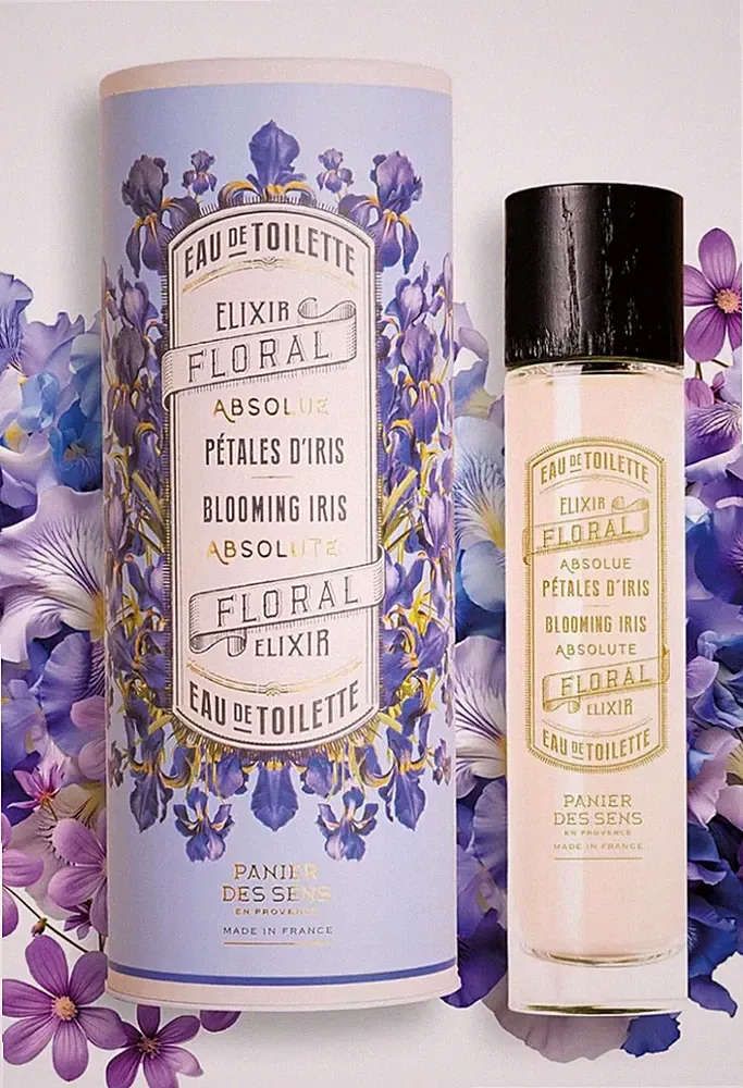 Panier des Sens - Iris Eau de Toilette 1.7 Floz – Musky & Powdery Fragrance