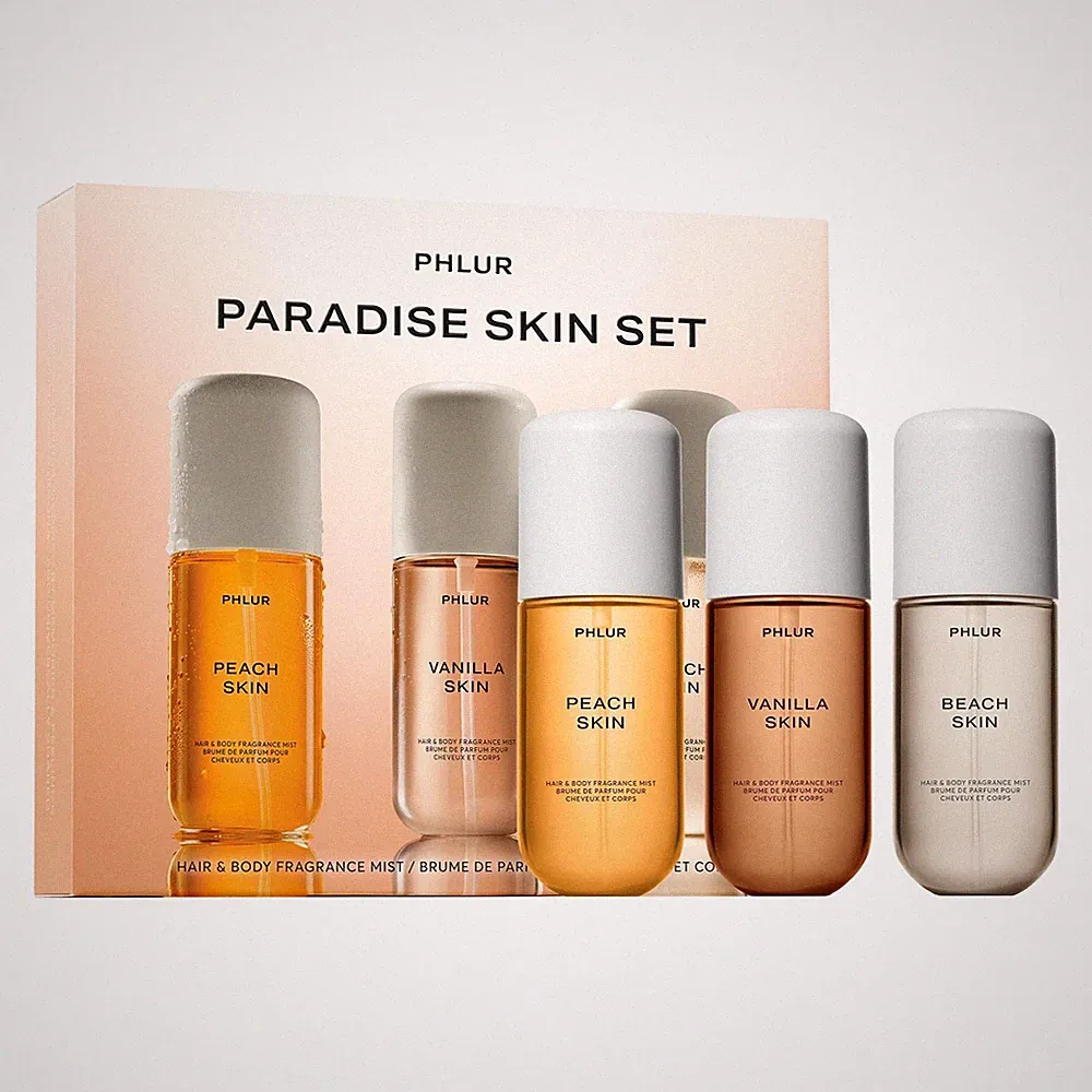 Paradise Skin Hair and Body Mist Set ($78 Value) - Travel Size Fragrance Trio...