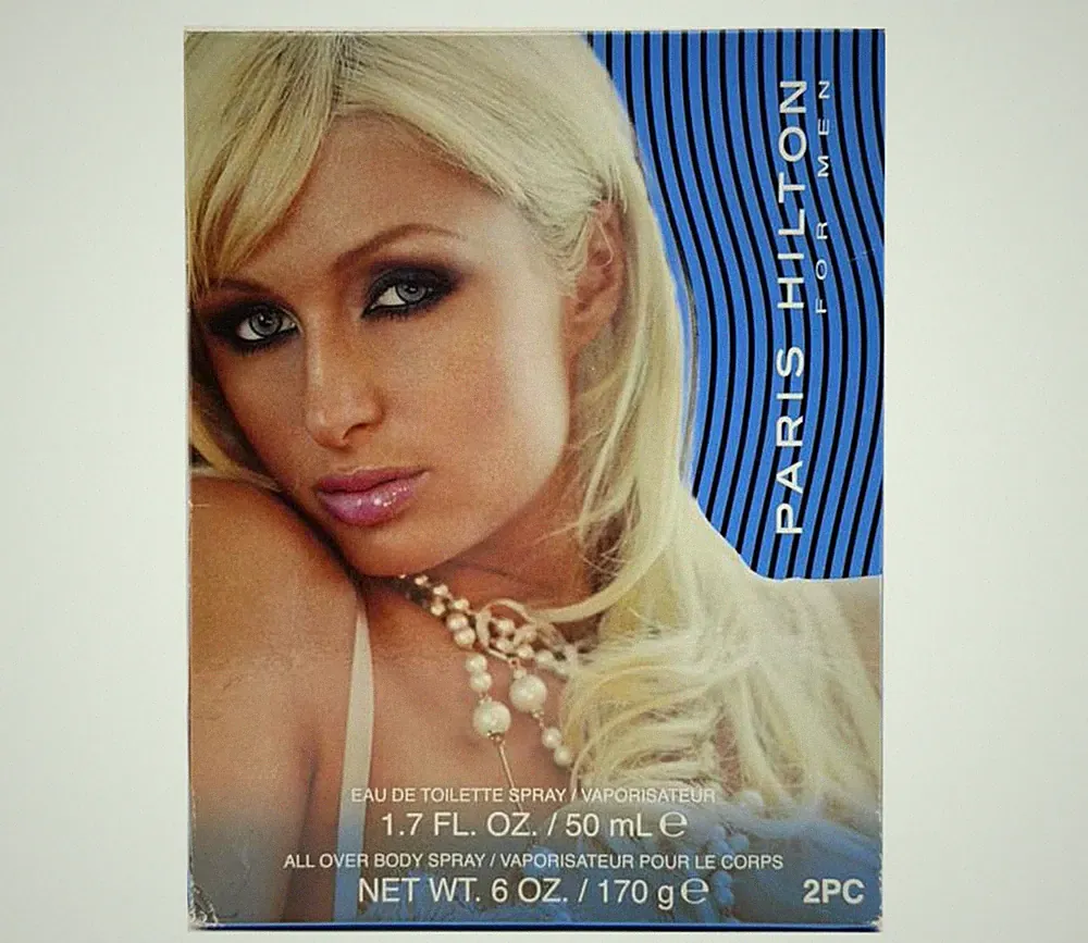 Paris Hilton 2 Pc Gift Set for Men-1.7 oz EDT Spray+6.0 oz Body Spray