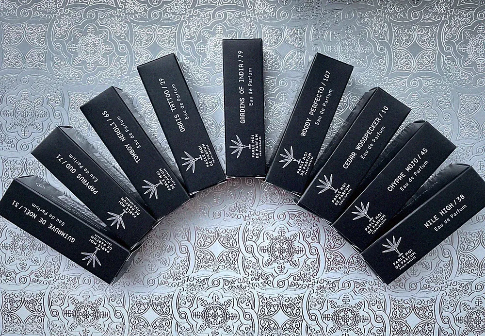 PARLE MOI DE PARFUM ORRIS TATTOO MILE HIGH TOMBOY NEROLI PAPYRUS OUD 2 ML CHOOSE