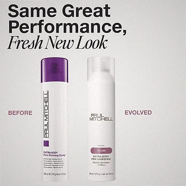 Paul Mitchell Extra Body Volume Firm Hair Spray 9.5 oz / Brand New Bottles