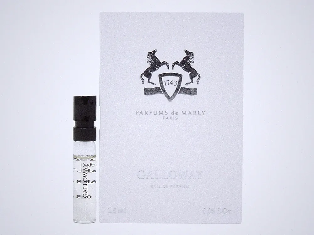 PDM PARFUMS DE MARLY GALLOWAY EDP 1.5ml .05fl oz x 1 COLOGNE PERFUME SAMPLE