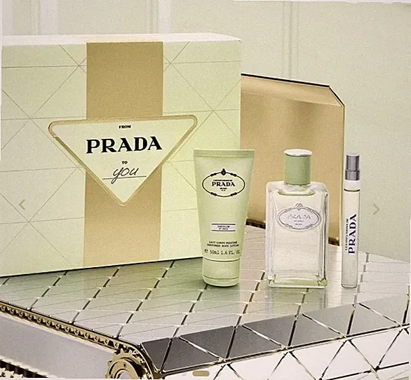 Perfect for the Holidays Prada Les Infusions De Perfume Gift Set 3 Piece