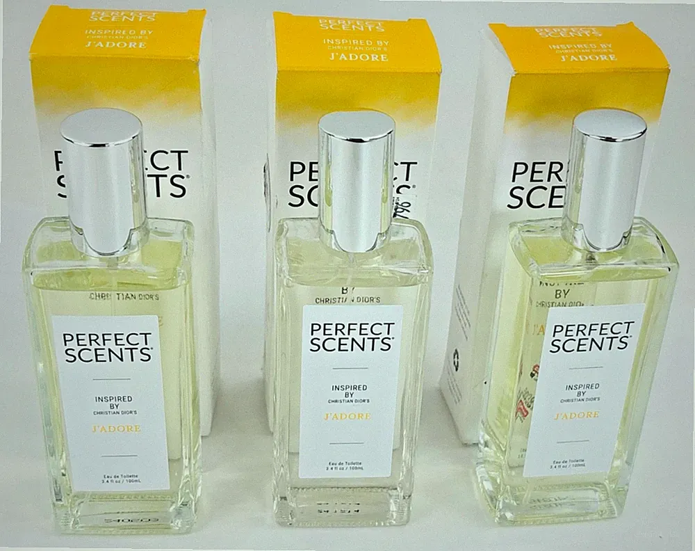 Perfect Scents Woman's perfume set of 3, 3.4 fl oz each J'dore