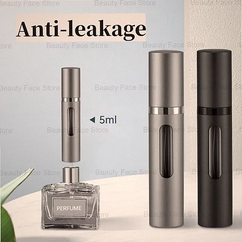 Perfume Atomizer Portable Liquid Container for Cosmetics Traveling 5ml