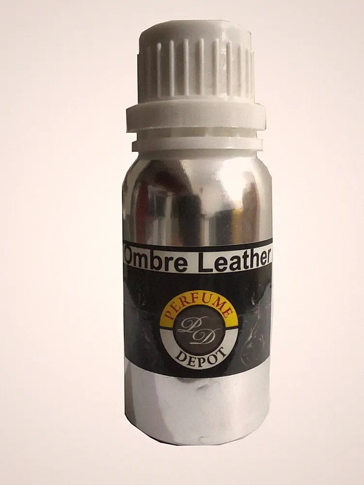 Perfume depot 'OMBRE LEATHER" 100 Gram/3.4oz.fl. Exclusive Fragrance oil, Attar.