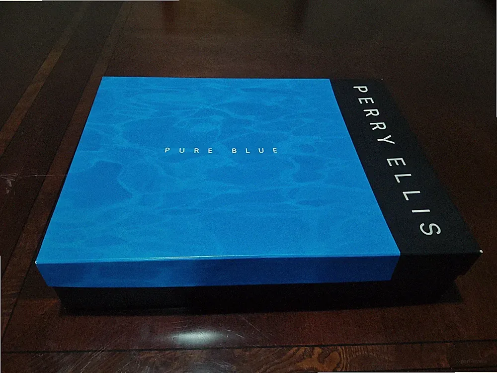 Perry Ellis 4-Pc. Pure Blue Mens Fragrance Box Set Brand New