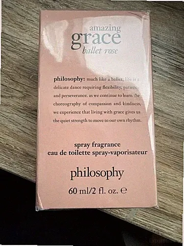 Philosophy Amazing Grace Ballet Rose Eau De Toilette Perfume 2oz SEALED NEW