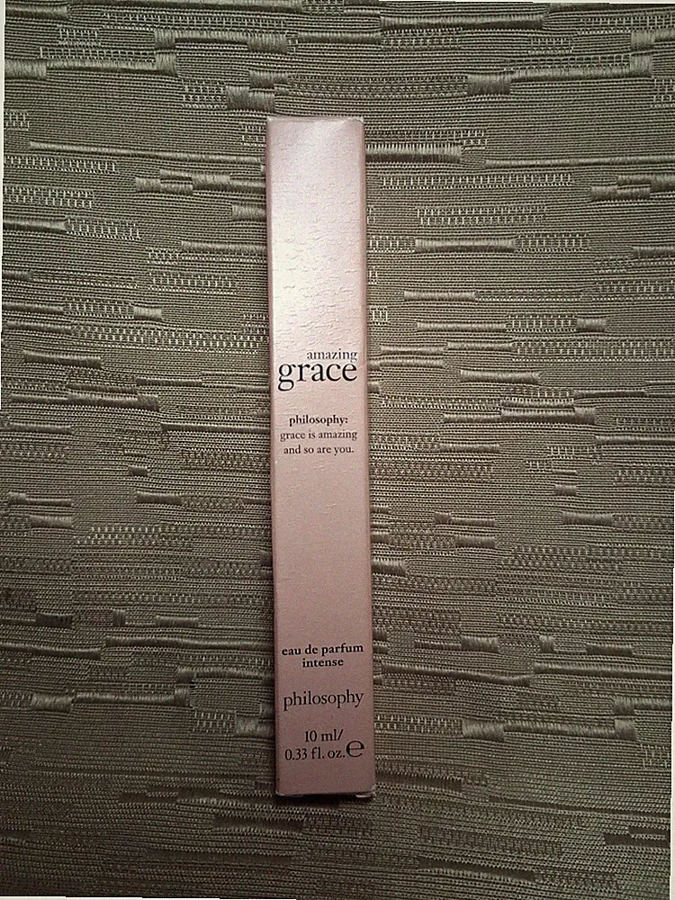 Philosophy AMAZING GRACE Eau De Parfum INTENSE Perfume Travel Spray .33 oz New