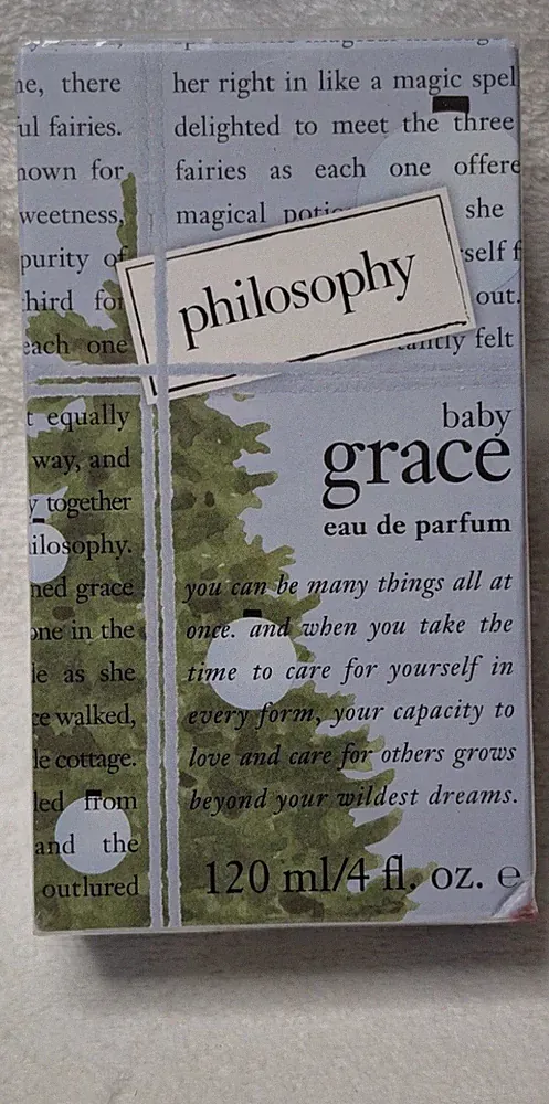Philosophy Baby Grace Perfume EDT Spray Original Formulation Sealed 4oz
