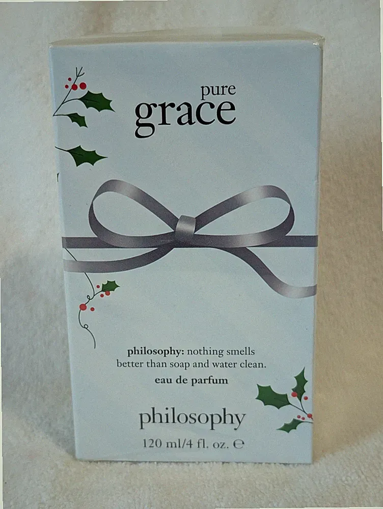 Philosophy Pure Grace Eau de Parfum Spray Huge 4.0 oz. Sealed Perfume