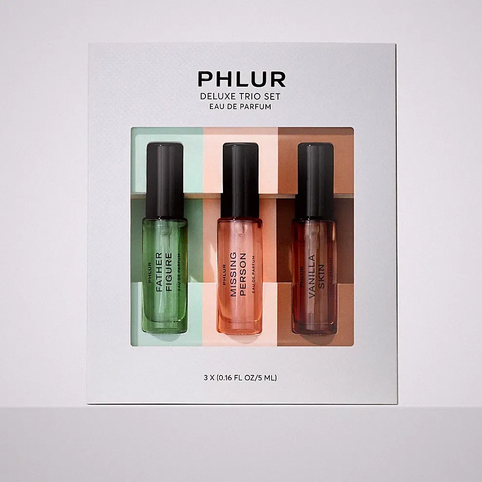 PHLUR Deluxe Trio Set Best Sellers 3 x 0.16 Fl Oz Eau De Parfum Minis Perfume
