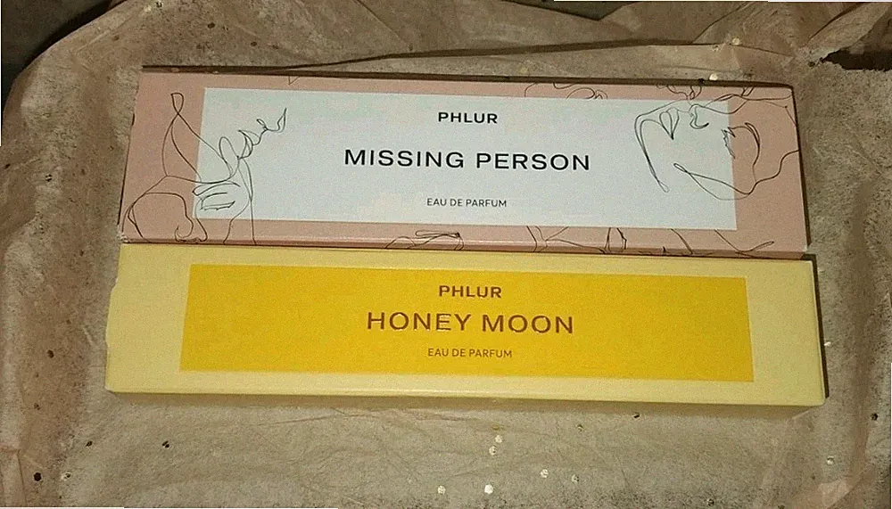 PHLUR Missing Person + Honey Moon Eau De Parfum Travel Size Spray 0.32 oz/9.5 ml