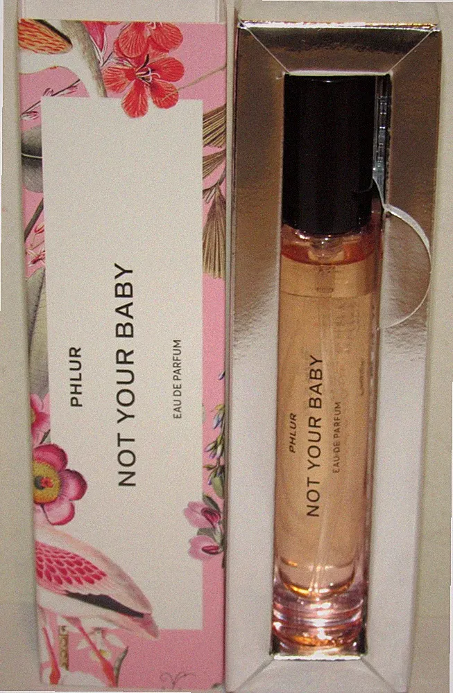 Phlur NOT YOUR BABY Eau de Parfum 0.32 Oz 9.5 mL Unisex Perfume Travel Spray NIB