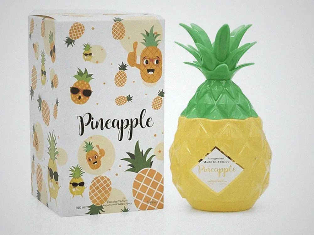Pineapple Eau de Parfum Unisex 100ml 3.4oz Sealed Natural Spray Glass Bottle