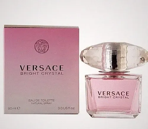 Pink Versace Bright Crystal Toilette, Perfume for Women, 3 Oz