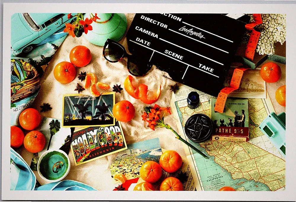 Postcard Clementine CA Cologne Advertisement French Perfume 54L