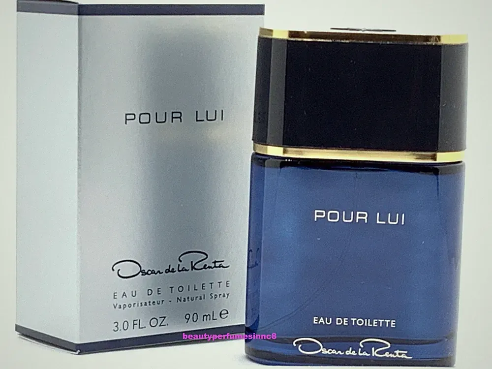 Pour Lui Oscar de la Renta 3 oz 90 ml Eau De Toilette Spray, Perfume for Men NEW