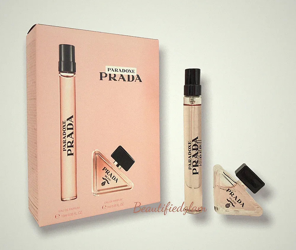 PRADA Paradoxe 2PC Mini Gift Set EDP Spray FOR WOMEN, .23oz & .33oz , BRAND NEW