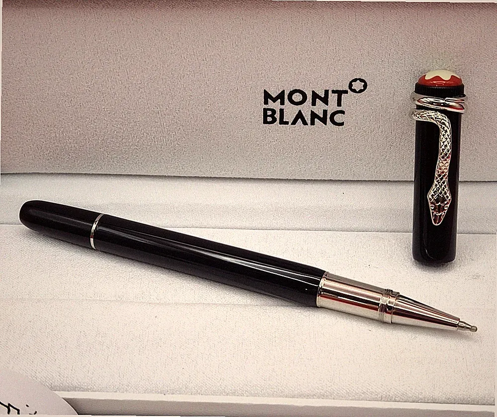 Premium Montblanc - Heritage Rouge et Noir Edition - Rollerball Pen With Box
