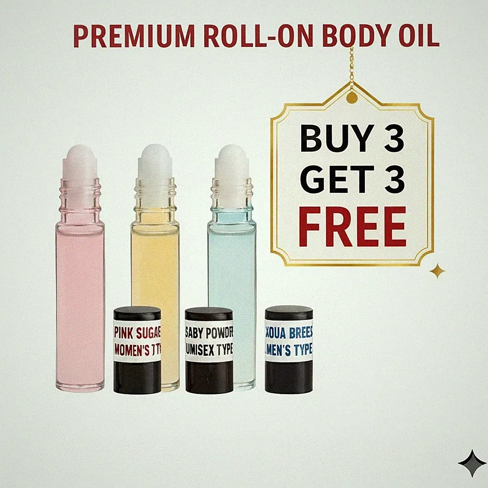Premium Perfume Fragrance Roll-On Body Oil 10ml