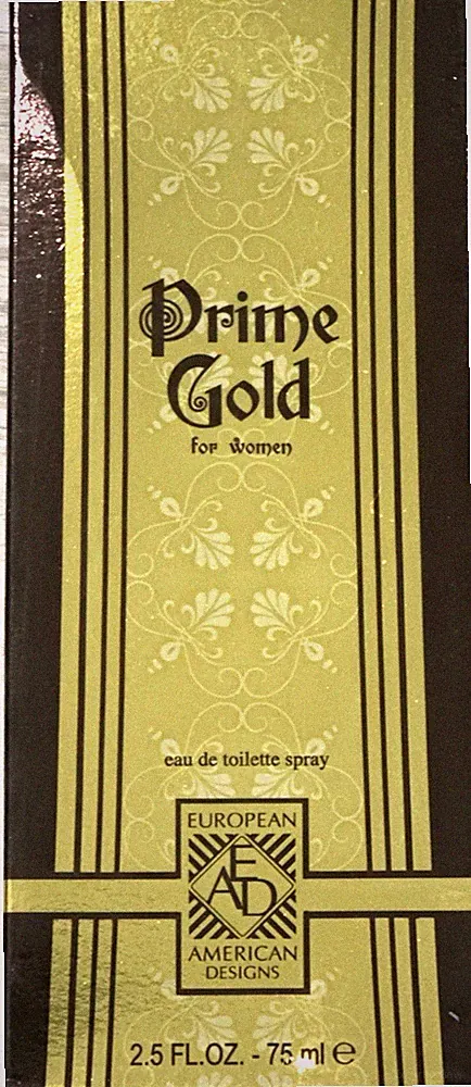 PRIME GOLD women's classic designer EDT 2.5 oz perfume spray by EAD Open box