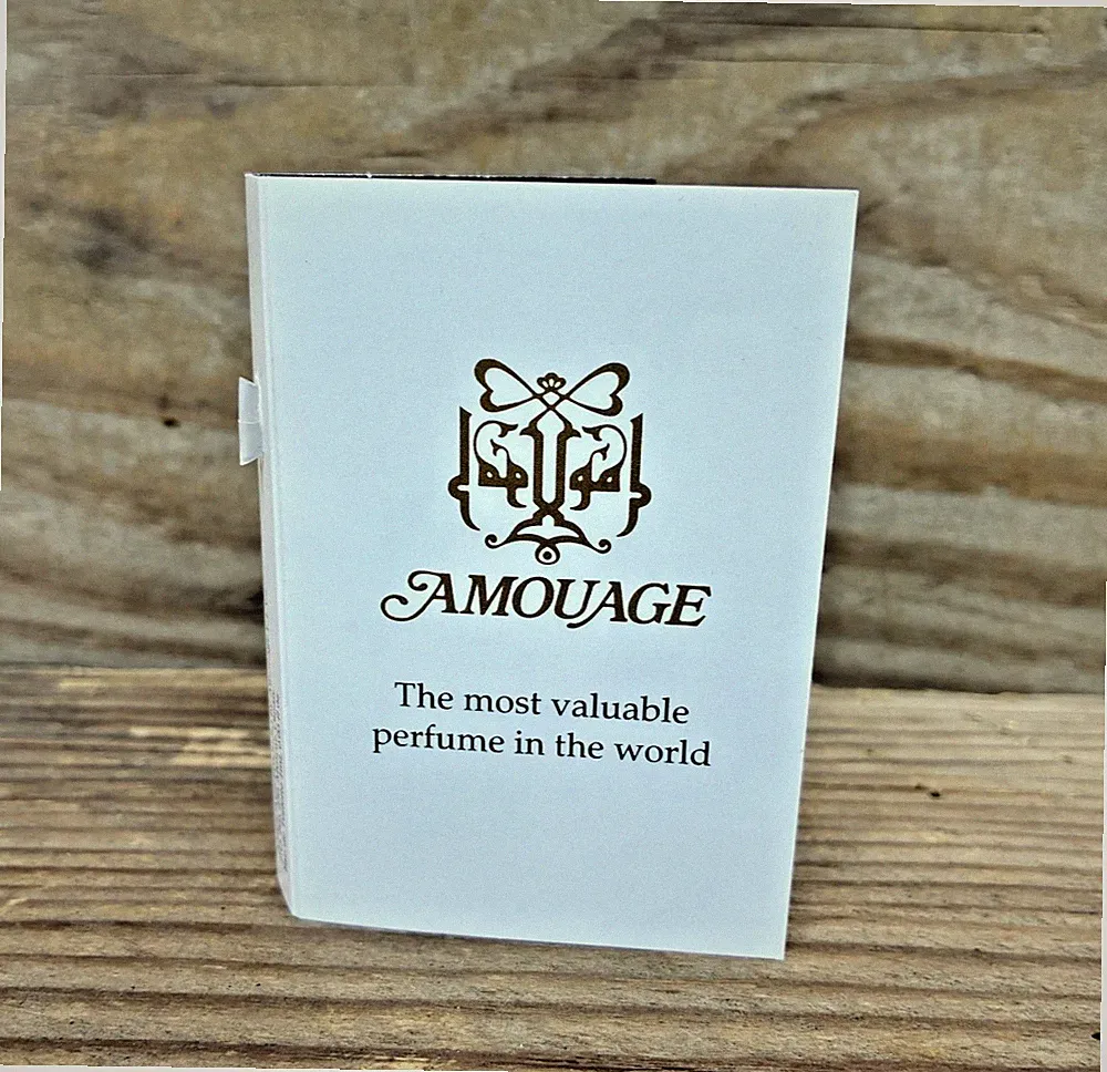 RARE Amouage Crystal Ladies EDT Carded Sample - 2 ml