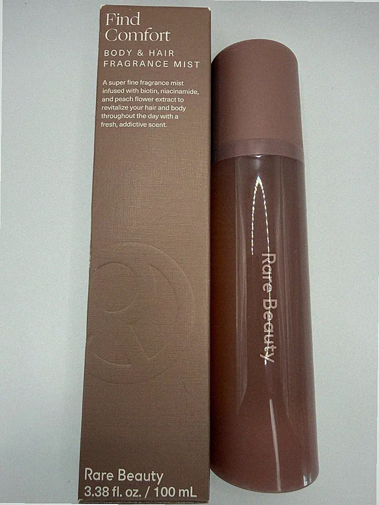 Rare Beauty Find Comfort Body and Hair Fragrance Mist, 3.38 fl oz / 100ml NIB