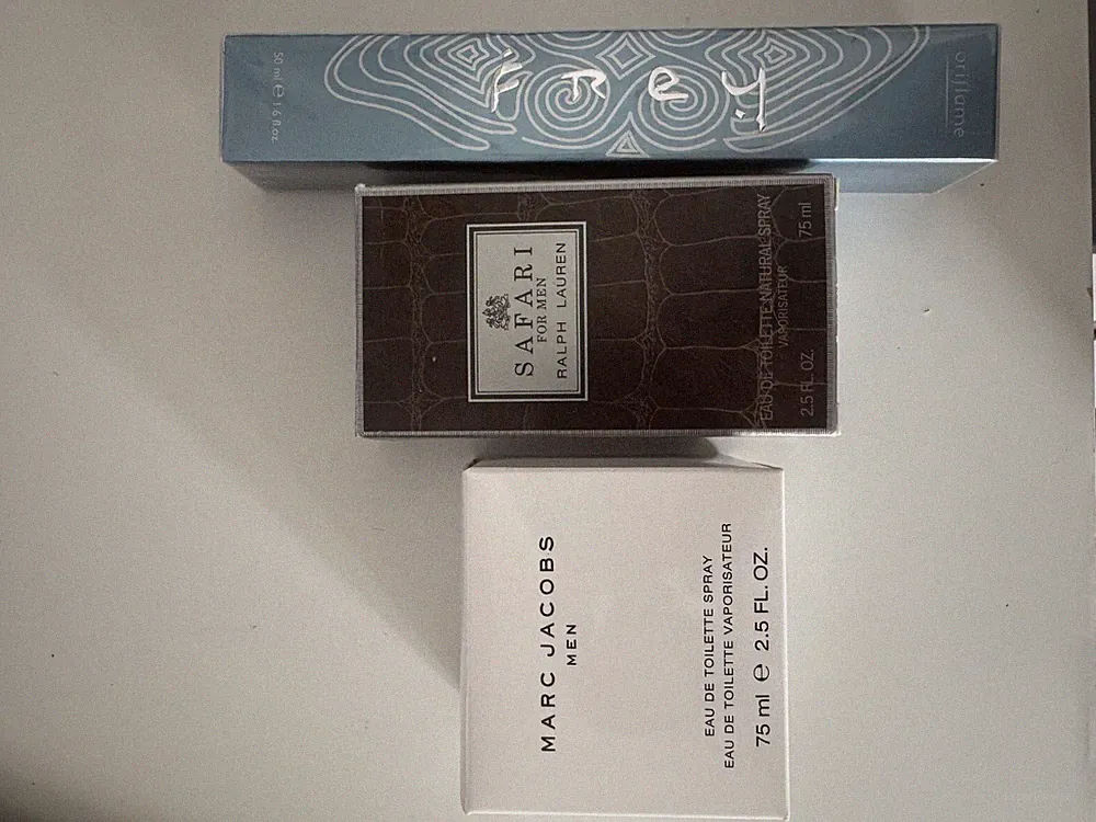 Rare Perfume Collection – Frey Oriflame, Marc Jacobs Men & Safari for Men Ralph