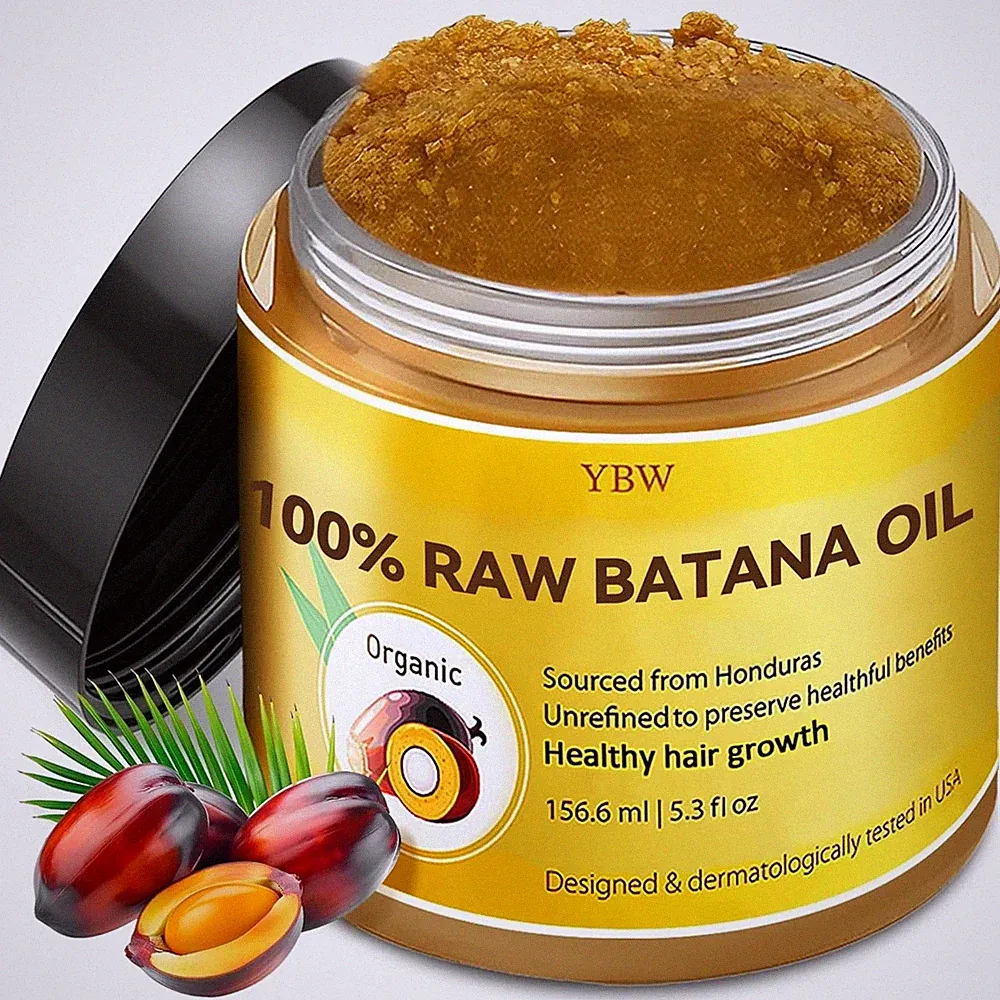 Raw Batana Oil for Hair Growth by Dr. Sebi Organic Raw Honduras Oil - 100% Pure