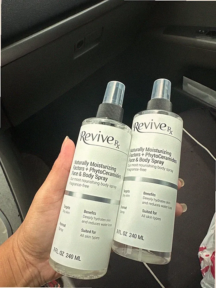 Revive Rx Moisturizing Face And Body Spray Hydration For Dry Skin 2 Pack