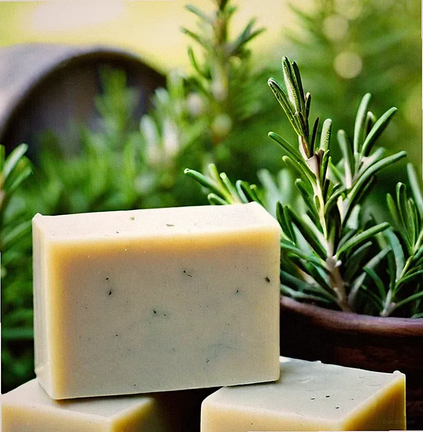 Rosemary Handmade Organic Soap Bar Natural Oil Wonderful Scent Premium Body Spa