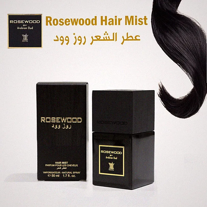 Rosewood Hair Mist by Arabian Oud 50ml Hair Mist Spray - Free Express Shipping